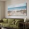 Canvas Wall Art Decor Modern Canvas Wall Art For Living Room Fall Coastal Wall Art Decor Wall Pictures Blue Beach Wall Art Prints Canvas Art Work For Bedroom Office Kitchen Wall Decor 20"x40"